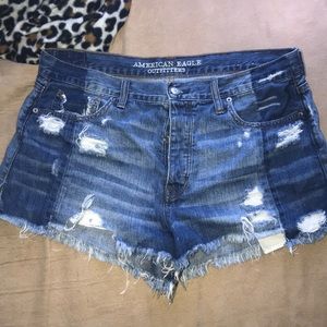 American eagle jean shorts